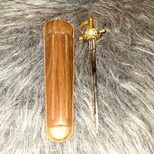 Vintage sword letter opener